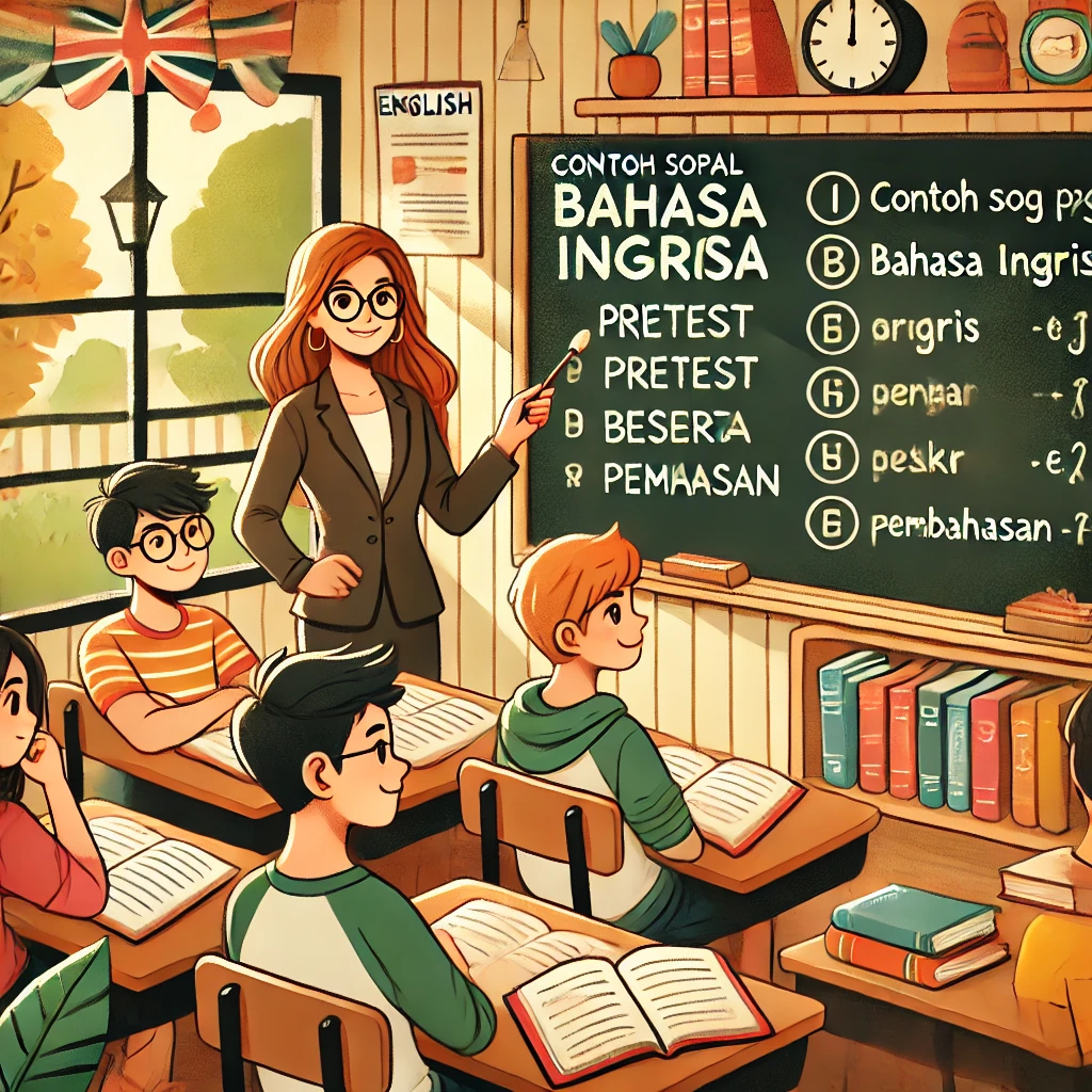 Contoh Soal PPG Bahasa Inggris SMP