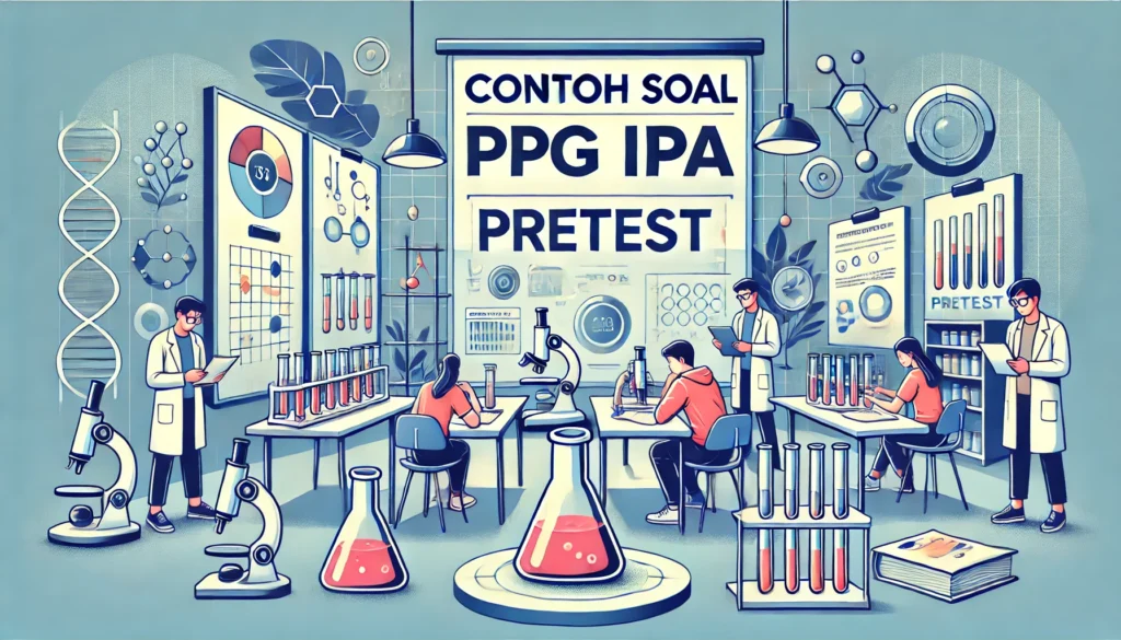 contoh soal ppg ipa pretest