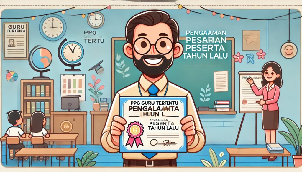 ppg guru tertentu pengalaman
