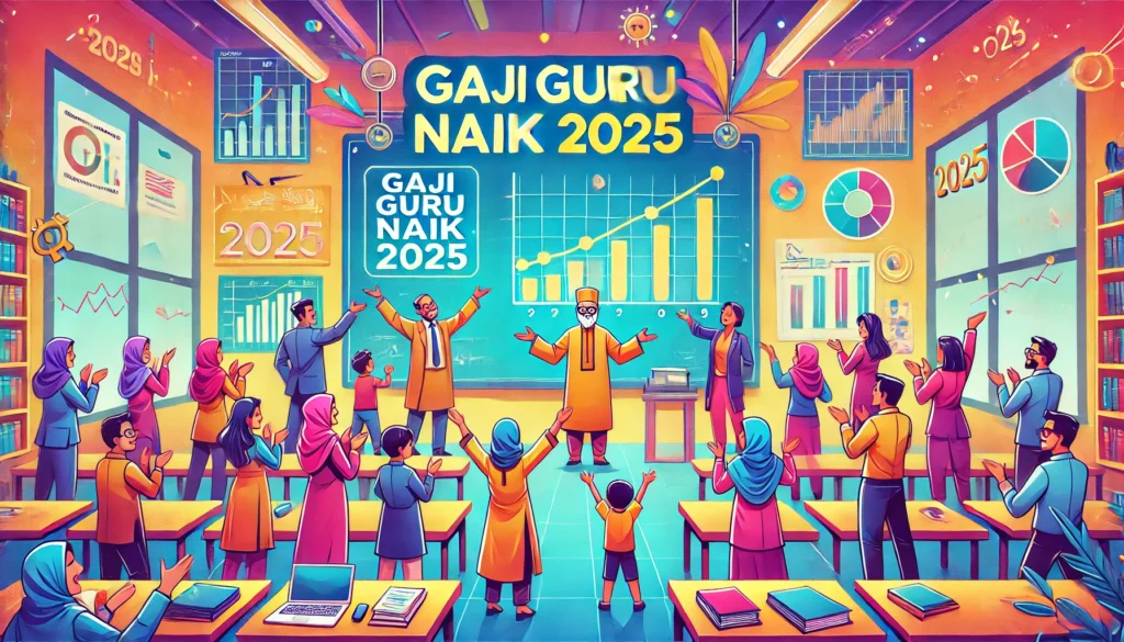 gaji guru naik 2025