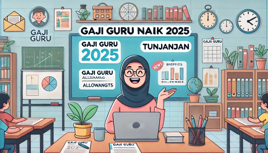 Gaji Guru Naik 2025