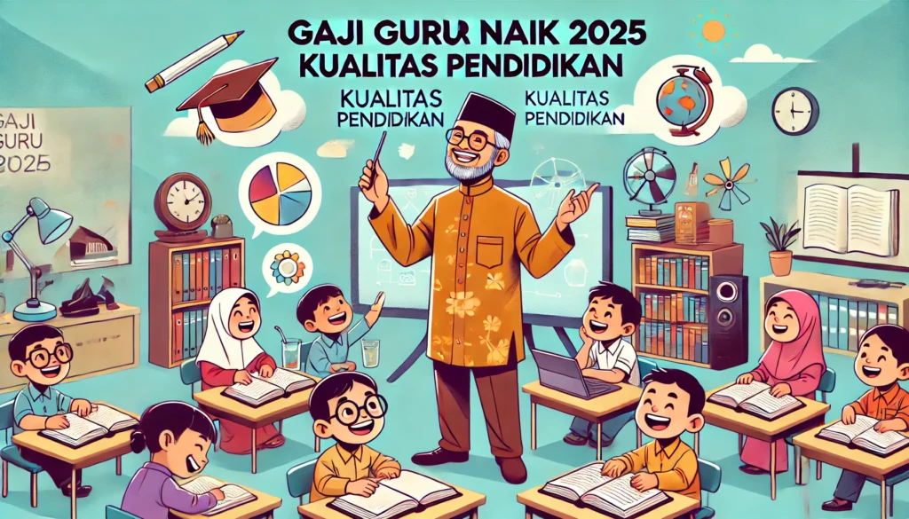 Gaji Guru Naik 2025 Kualitas Pendidikan