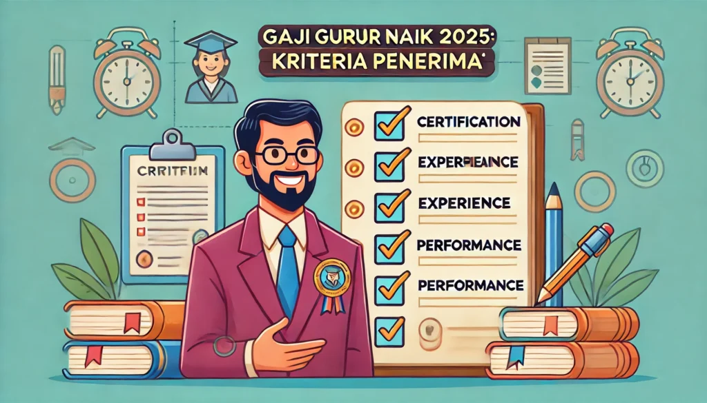 Gaji Guru Naik 2025 Kriteria Penerima 