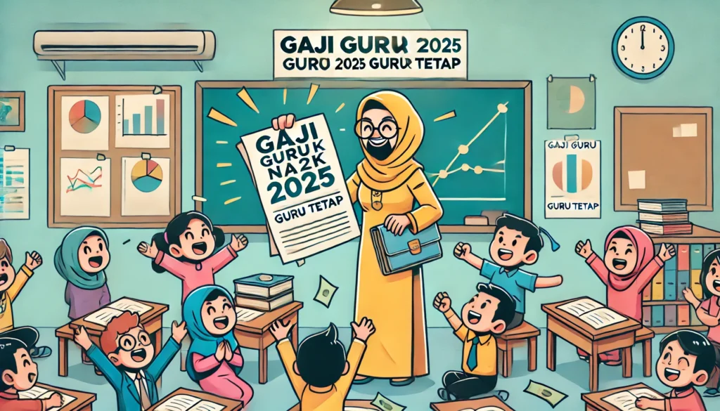 gaji guru naik 2025 kabar gembira