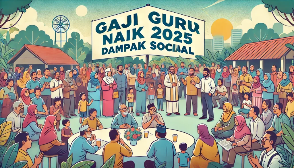 Gaji Guru Naik 2025 Dampak Sosial 