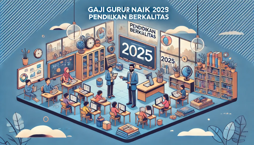 Gaji Guru Naik 2025 Dorong Pendidikan