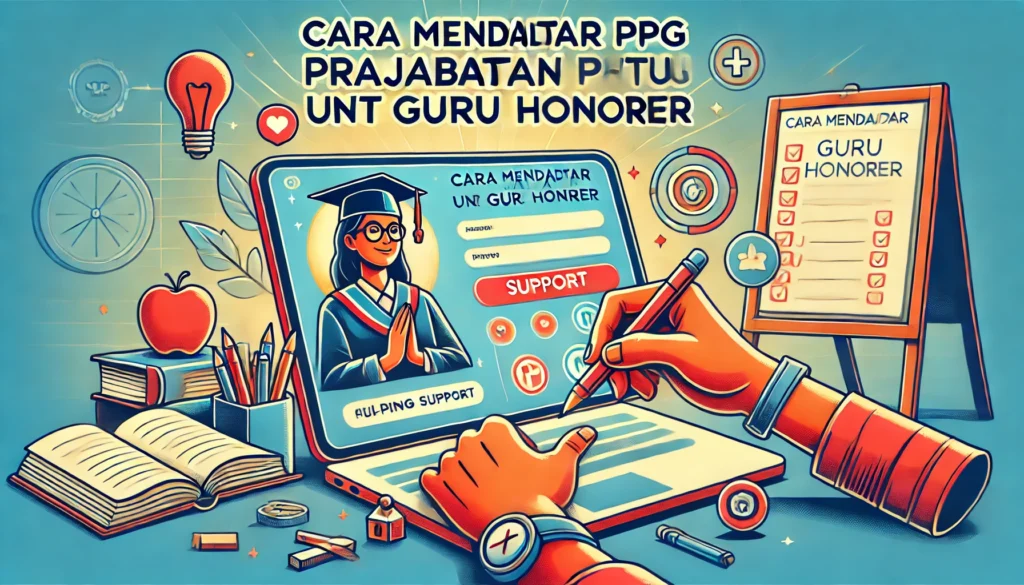 Cara Mendaftar PPG Prajabatan untuk Guru Honorer