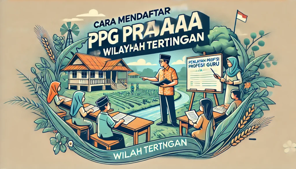 Cara Mendaftar PPG Prajabatan untuk Wilayah Tertinggal