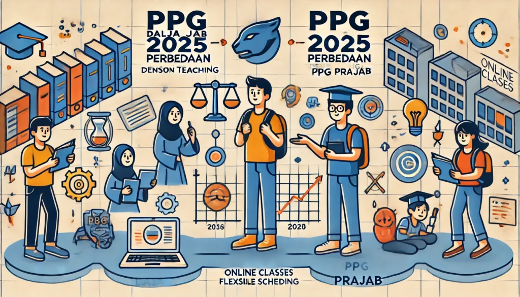 PPG Daljab 2025 Perbedaan dengan PPG Prajab 