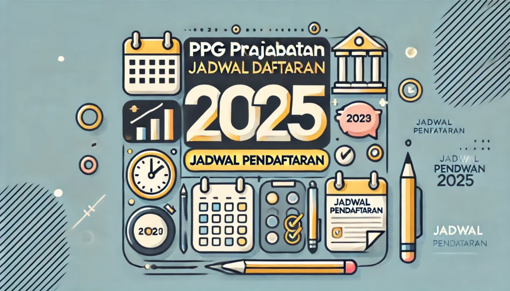 PPG Prajabatan 2025 Jadwal Pendaftaran