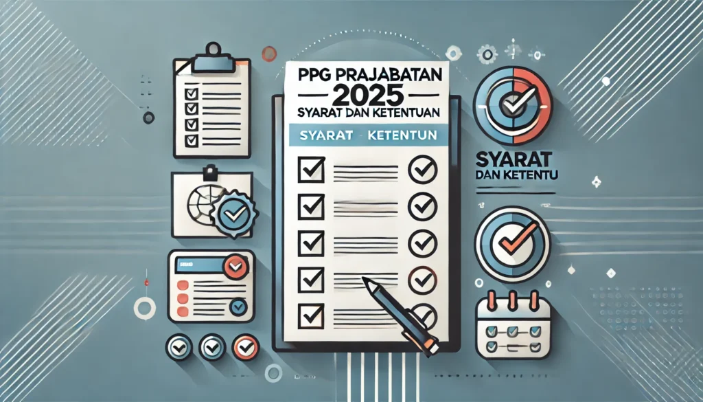 PPG Prajabatan 2025 Syarat 