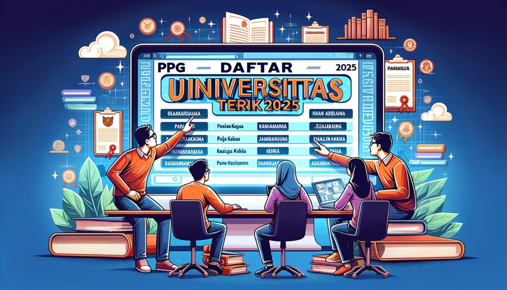 ppg prajabatan 2025 daftar kampus