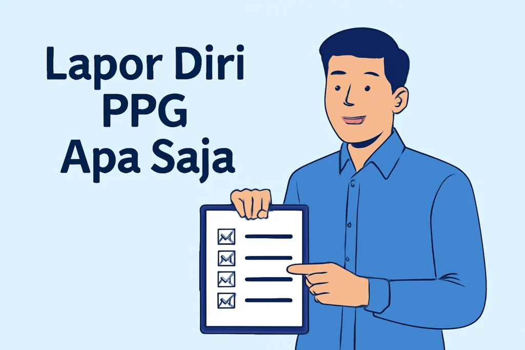 Lapor diri ppg apa saja