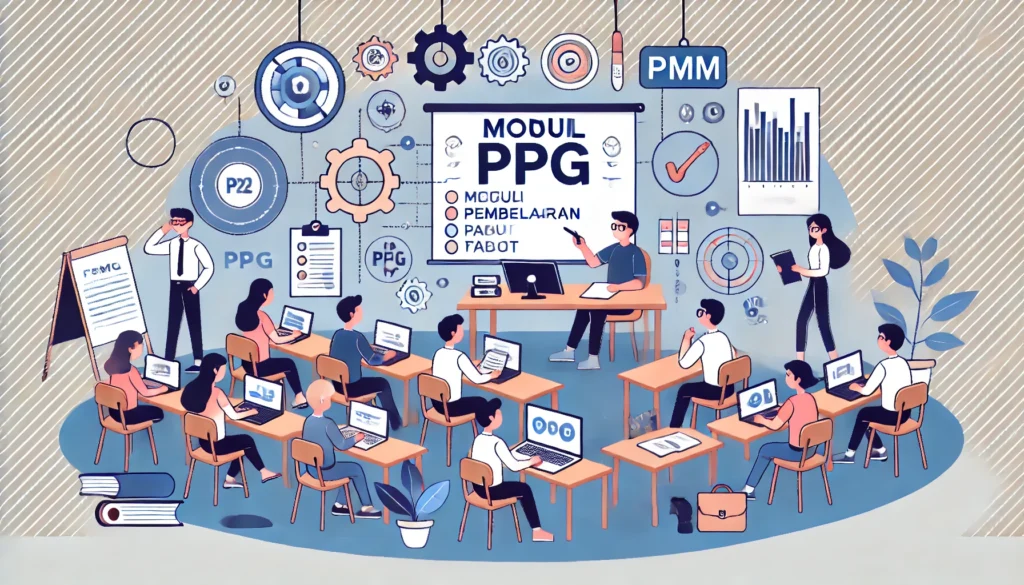 Contoh modul ppg di pmm