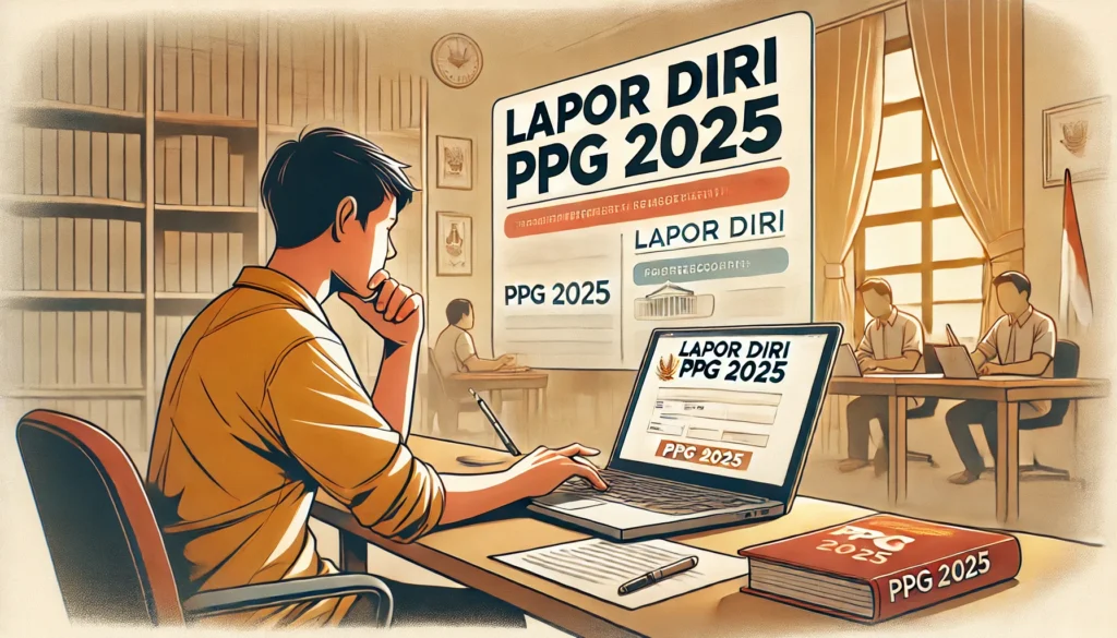 Lapor diri ppg 2025