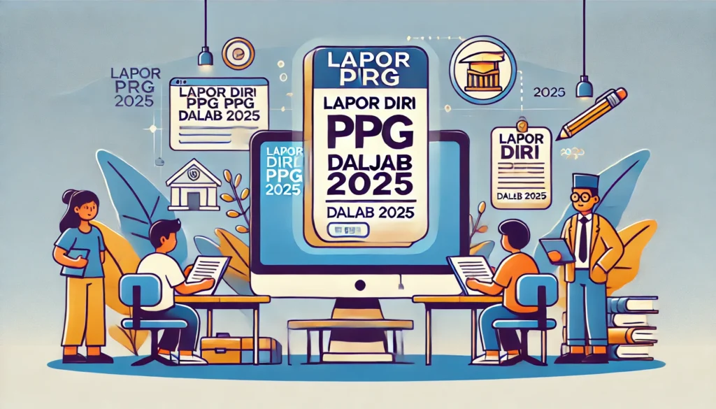 Lapor diri ppg daljab 2025