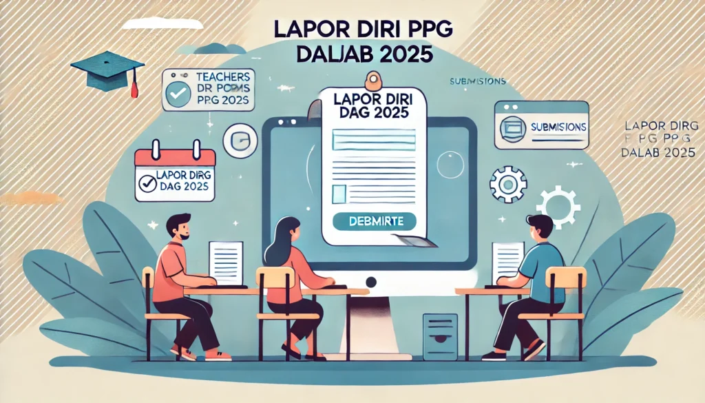 Lapor diri ppg daljab 2025