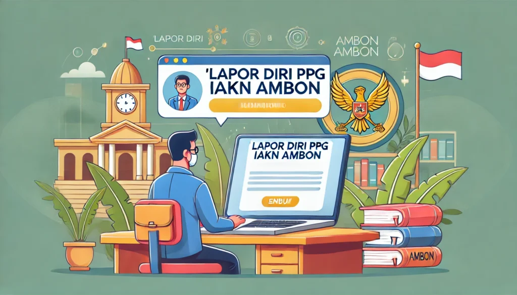 Lapor diri ppg iakn ambon