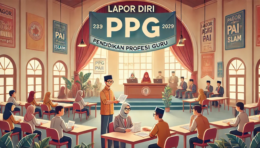 Lapor diri ppg iain manado