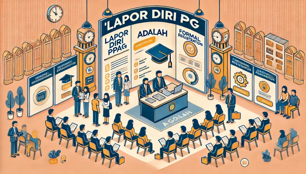 Lapor diri ppg adalah