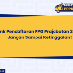 Link Pendaftaran PPG Prajabatan 2024