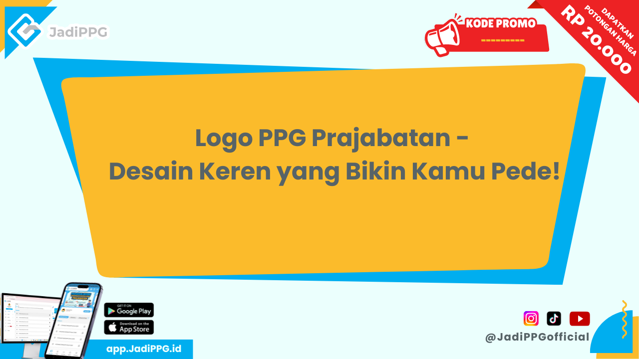 Logo PPG Prajabatan - Desain Keren yang Bikin Kamu Pede!