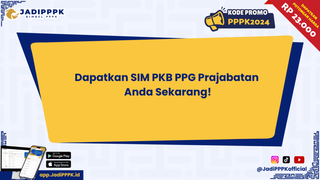 SIM PKB PPG Prajabatan