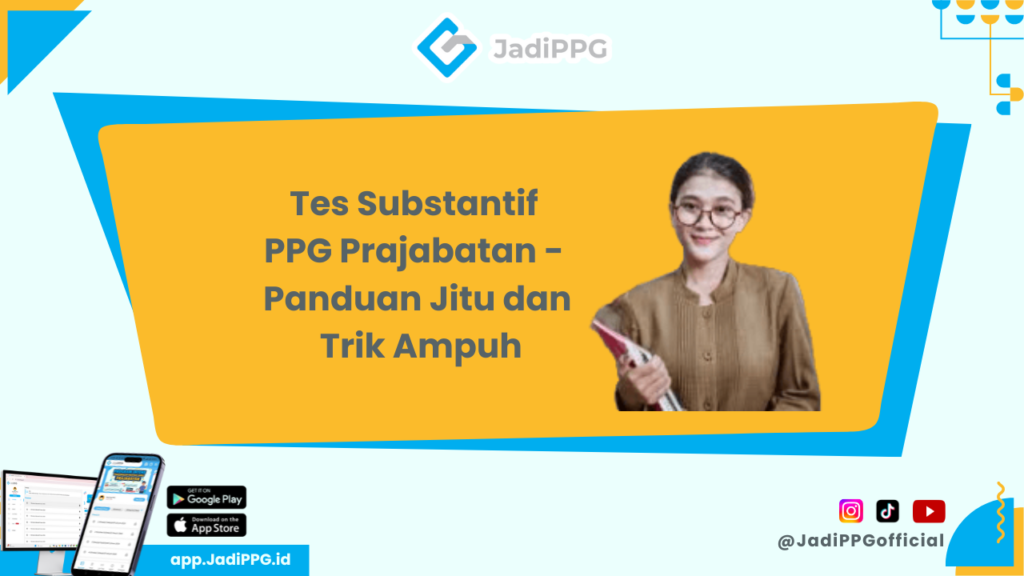 Tes Substantif PPG Prajabatan