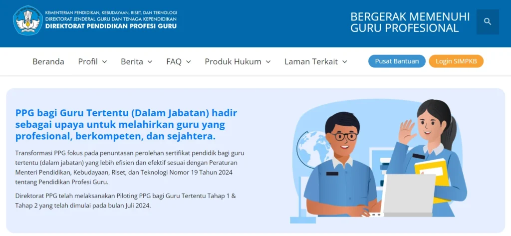 SIMPKB PPG 2024 - PPG Dalam Jabatan (Daljab)