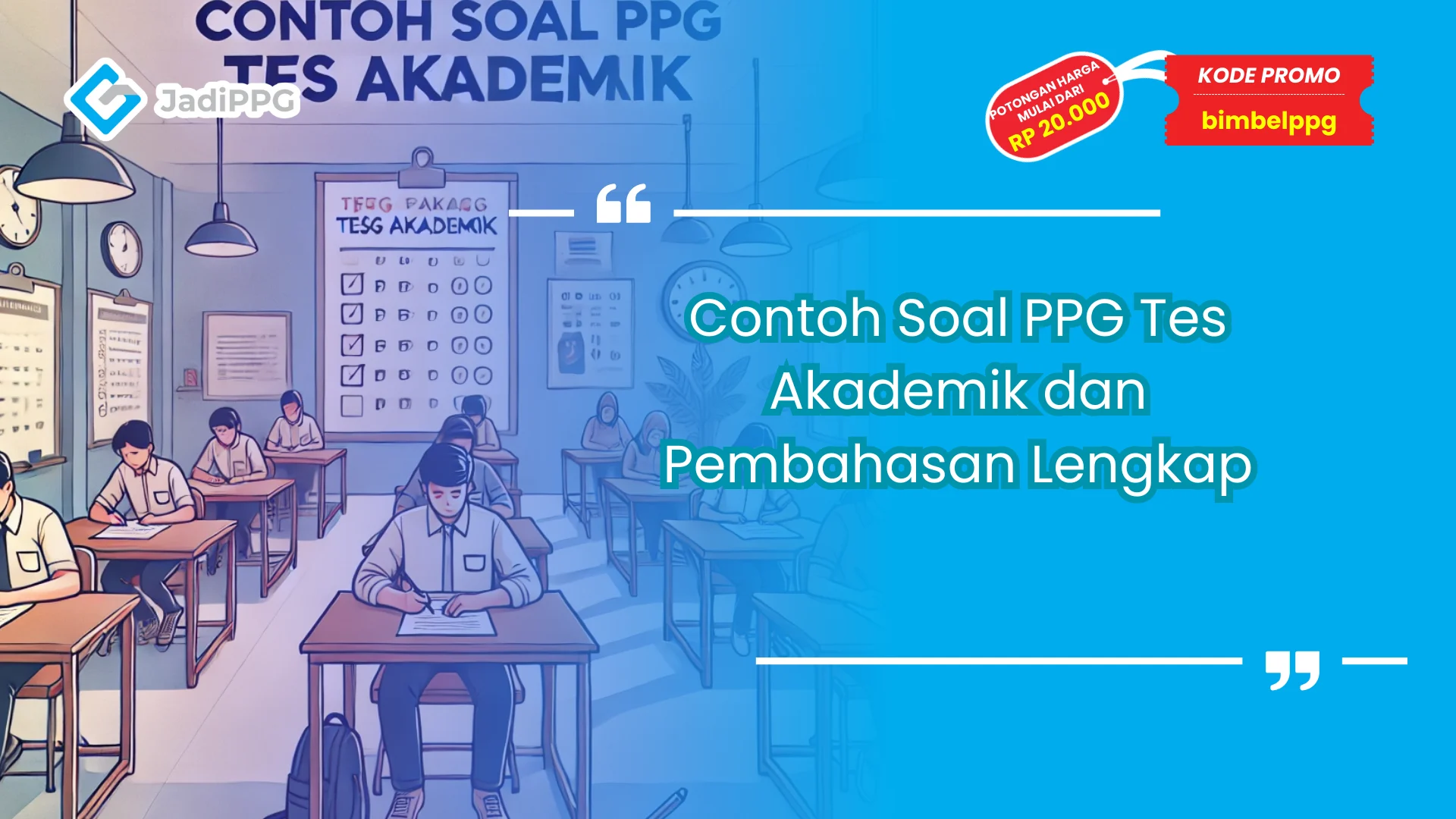 contoh soal ppg