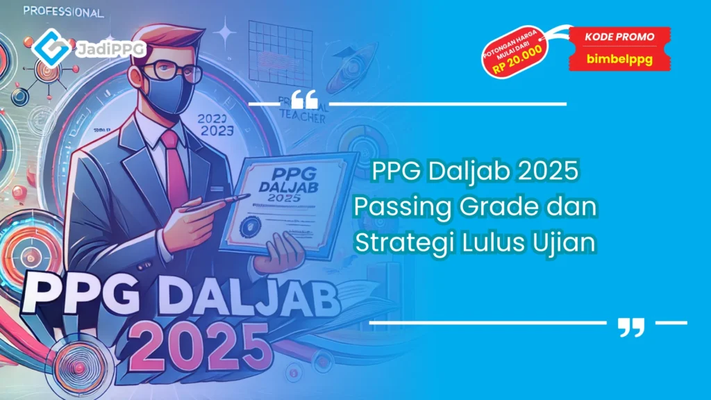 PPG Daljab 2025 Passing Grade dan Strategi 