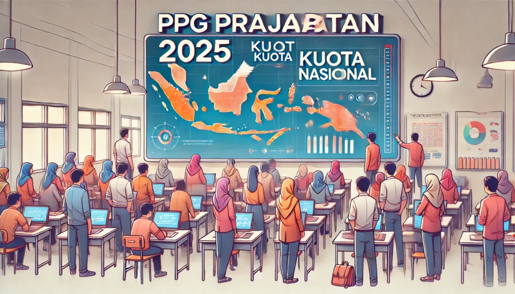 PPG Prajabatan 2025 Kuota Nasional 