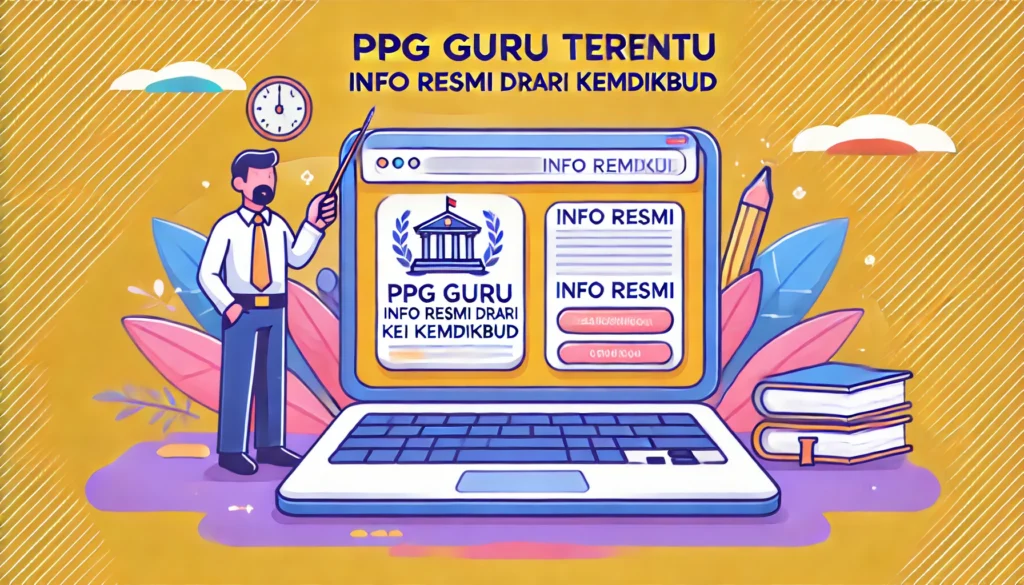 PPG Guru Tertentu info resmi dari Kemdikbud