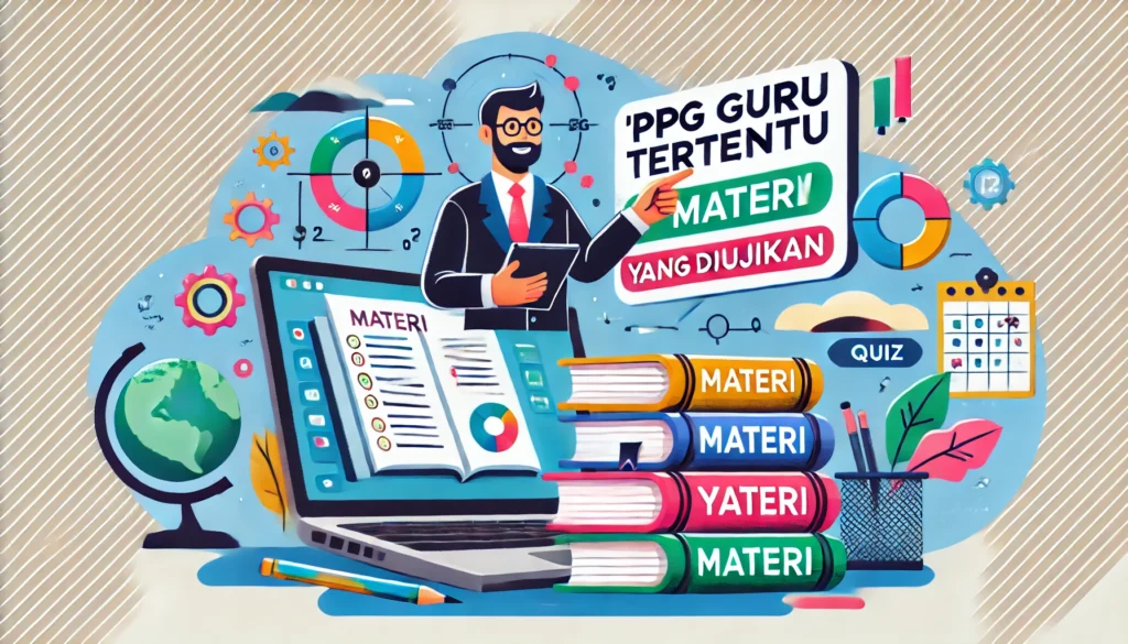 PPG Guru Tertentu Materi yang Diujikan 