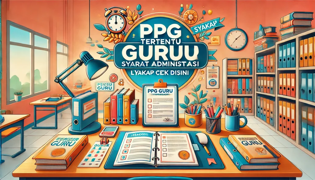 PPG Guru Tertentu Syarat Administrasi