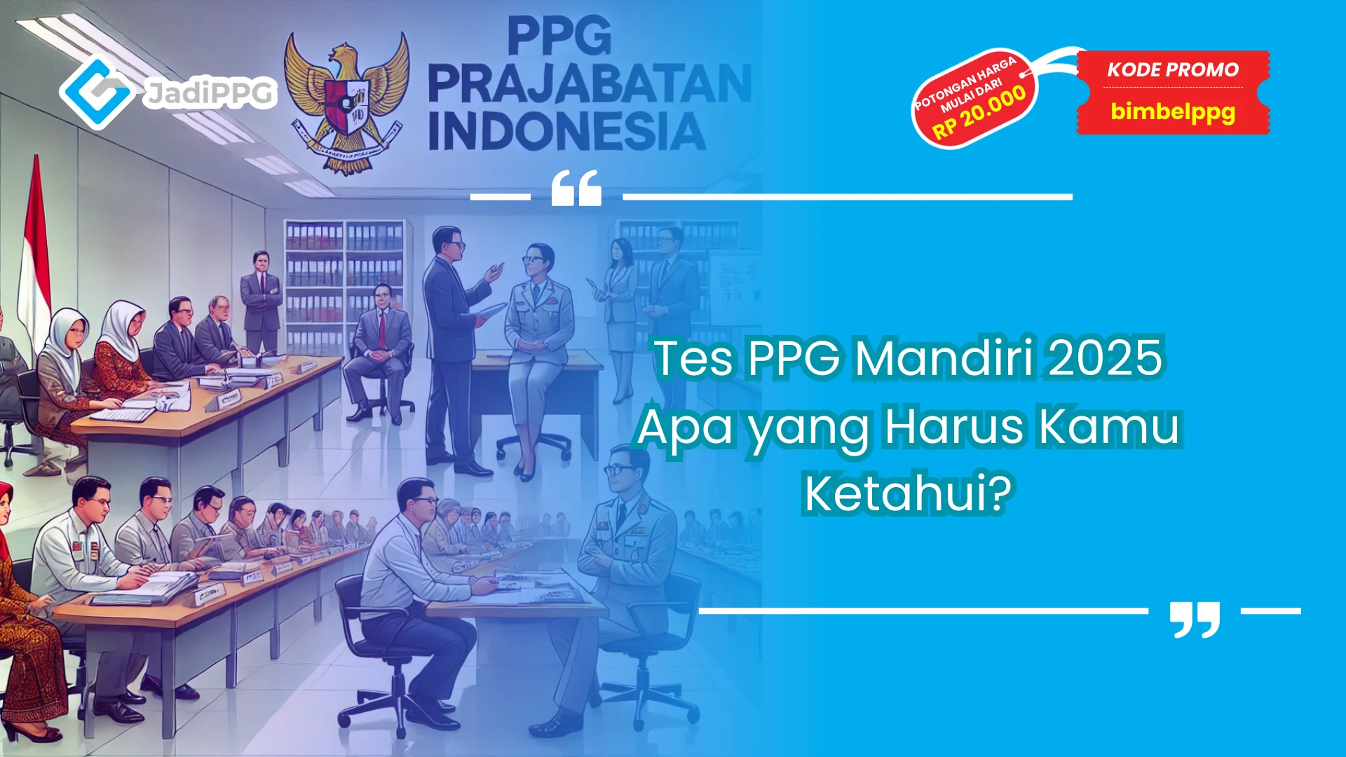 Tes ppg mandiri