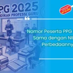 Nomor peserta ppg apakah sama dengan nim