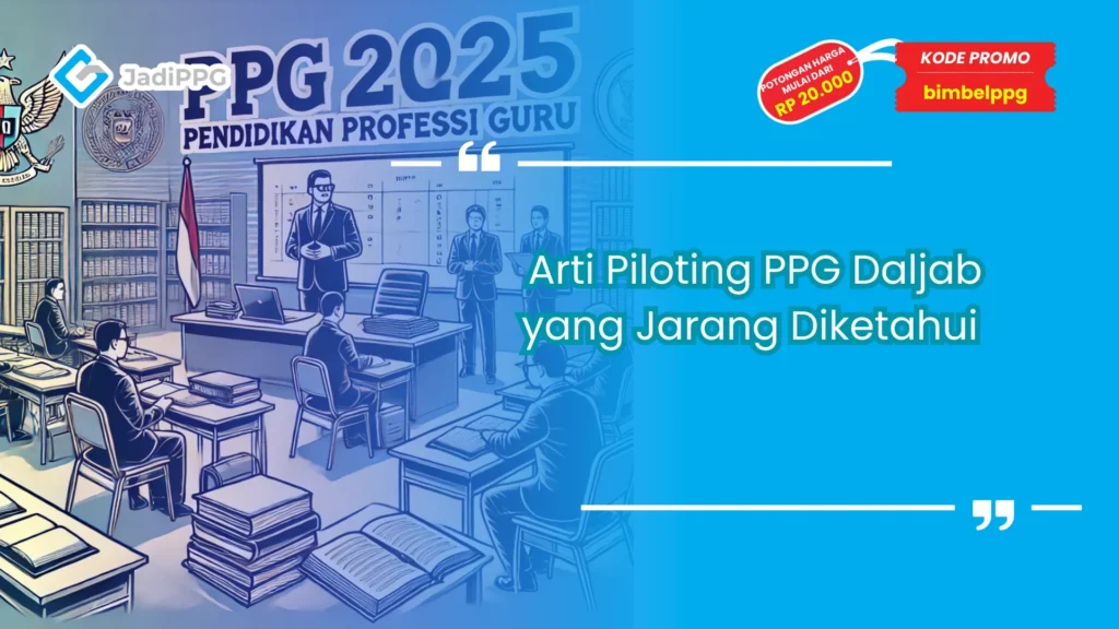 Arti piloting ppg daljab