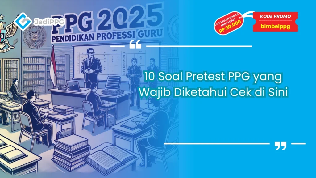 Soal pretest ppg