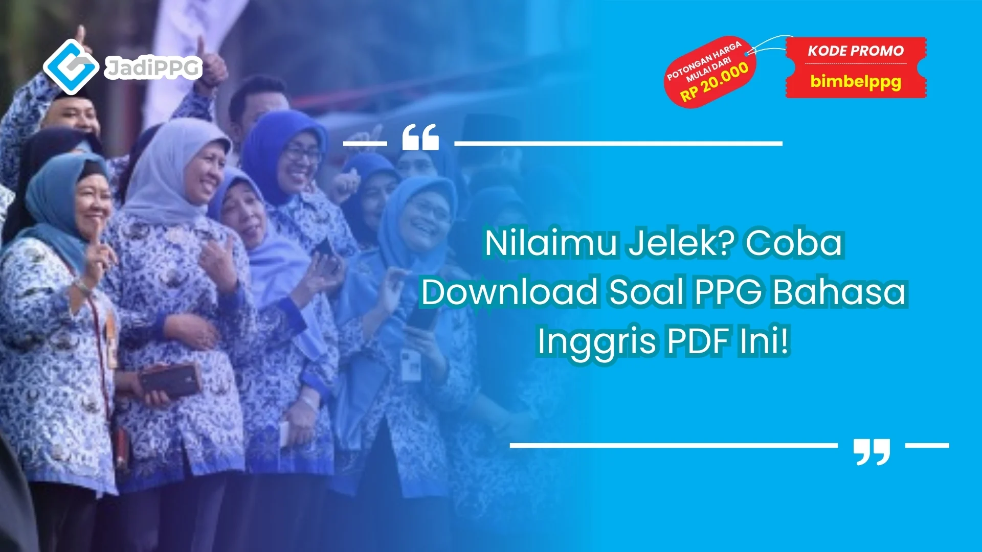 Soal PPG Bahasa Inggris PDF