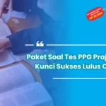 soal tes ppg prajabatan