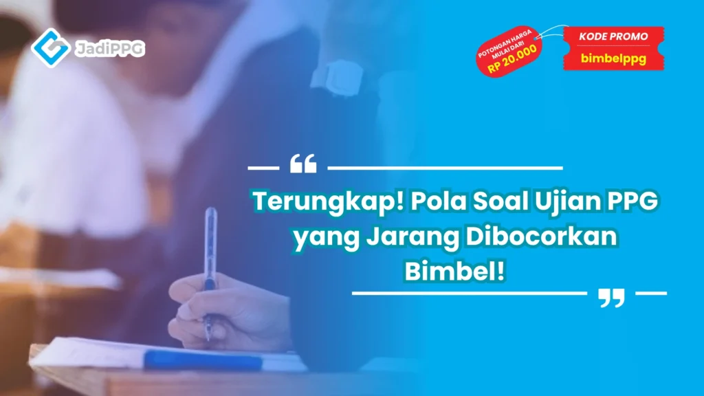 soal ujian ppg