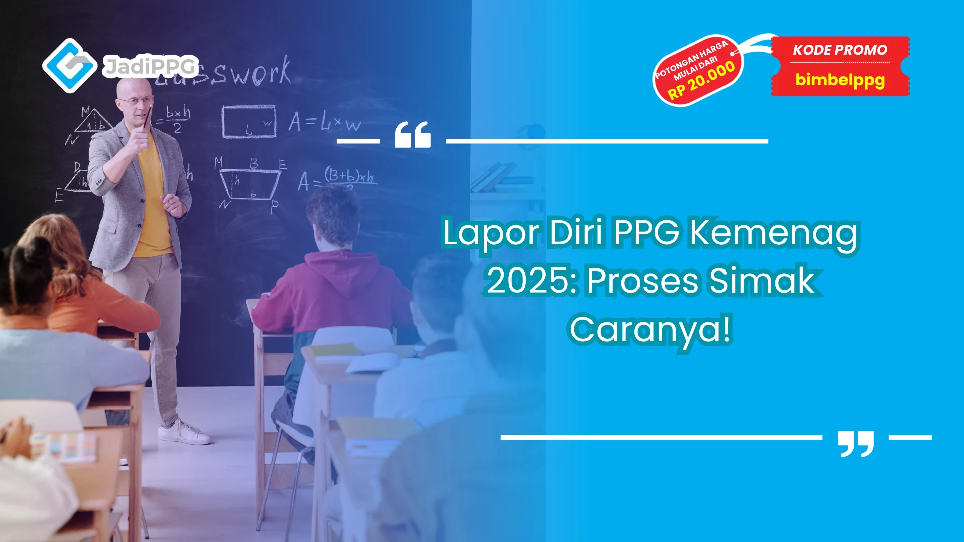 Lapor diri ppg kemenag 2025