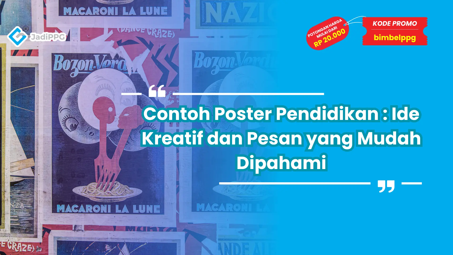Contoh Poster Pendidikan : Ide Kreatif dan Pesan yang Mudah Dipahami