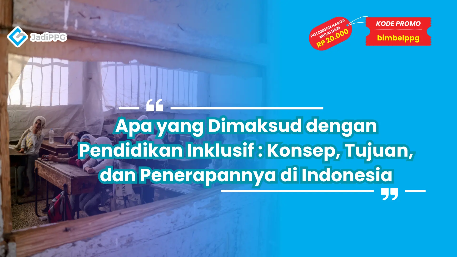 Apa Yang Dimaksud Dengan Pendidikan Inklusif