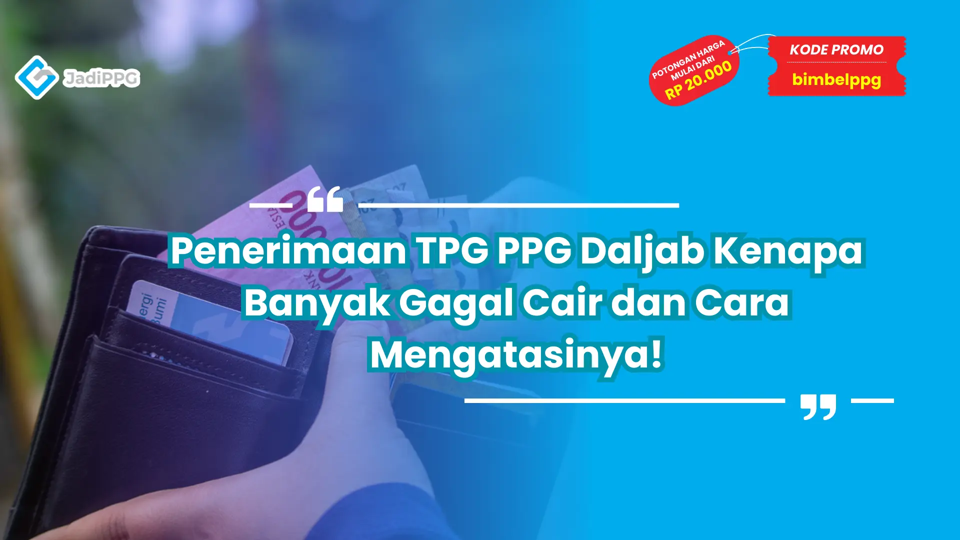 Penerimaan TPG PPG Daljab