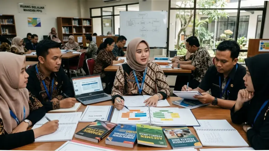 Struktur dan Komponen Materi UKMPPG