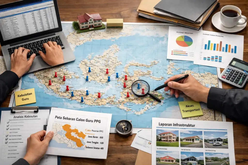 Mekanisme Penentuan Lokasi Penempatan PPG Prajabatan