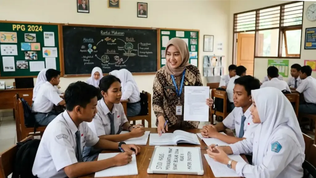 Contoh studi kasus PPG dan fungsinya dalam pembelajaran 